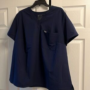 FIGS navy Catarina  scrub top. Size 3xl. Excellent condition